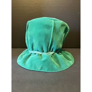 Vintage Day's Green Velvet Toque Hat Union Made USA